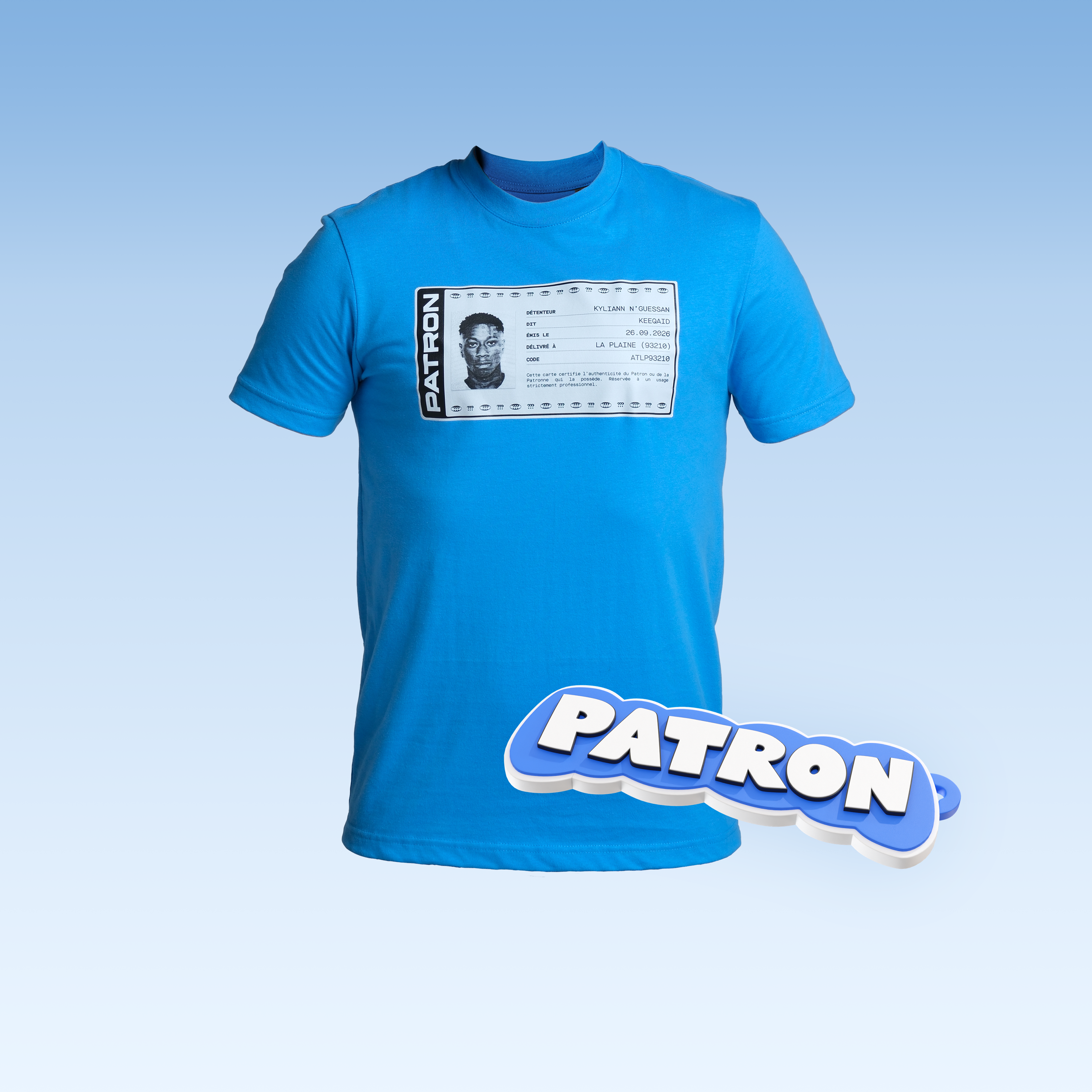 T-shirt “ID“ + Clé USB “PATRON“