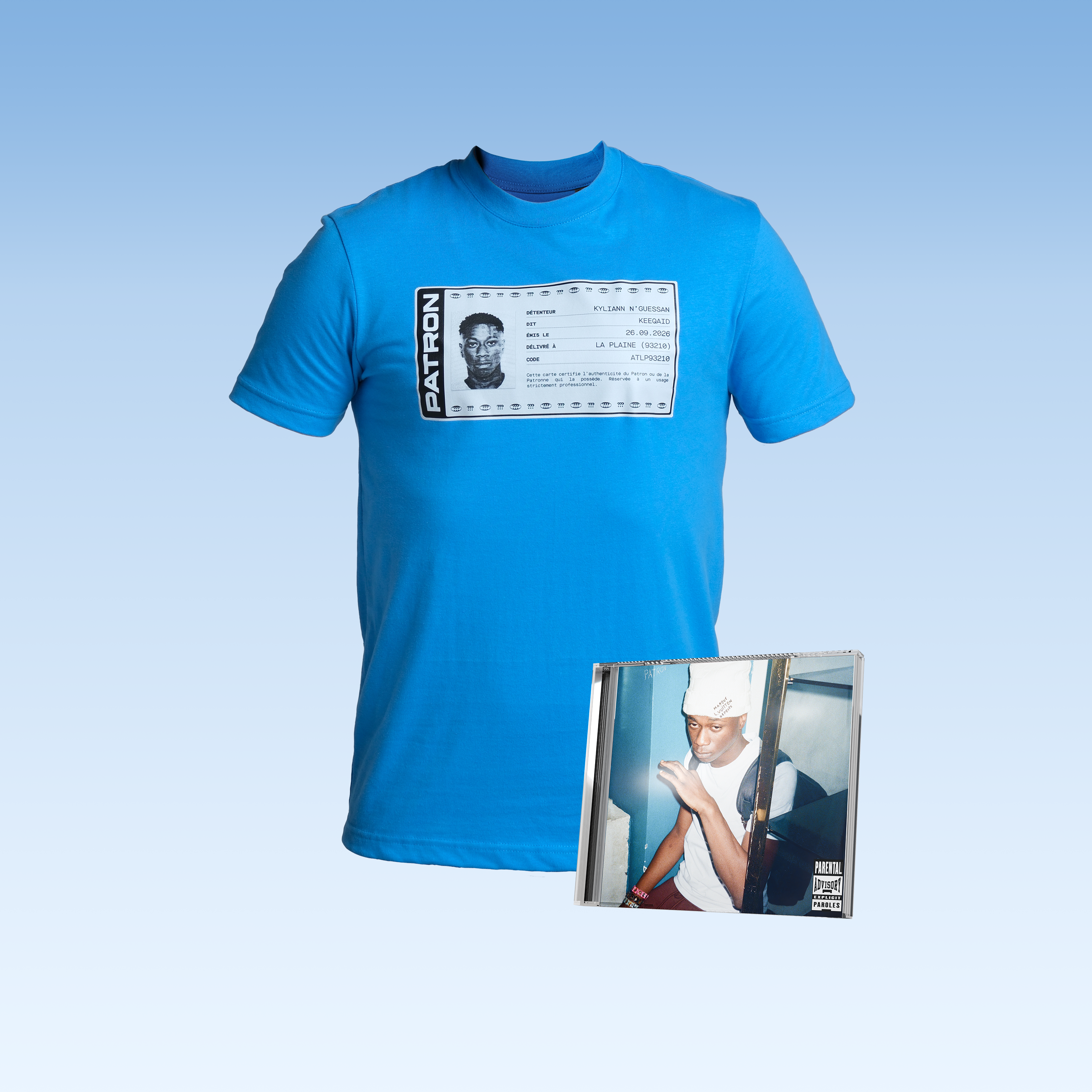 T-shirt “ID“ + CD “PATRON“